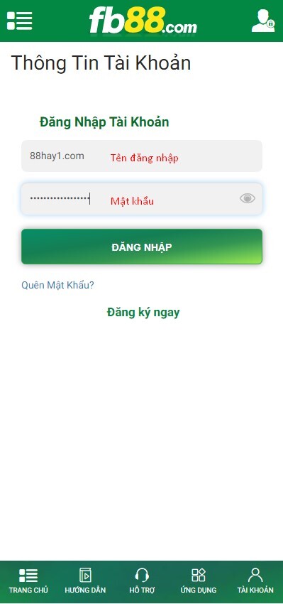 Cach Dang Nhap Fb88 Mobile 2